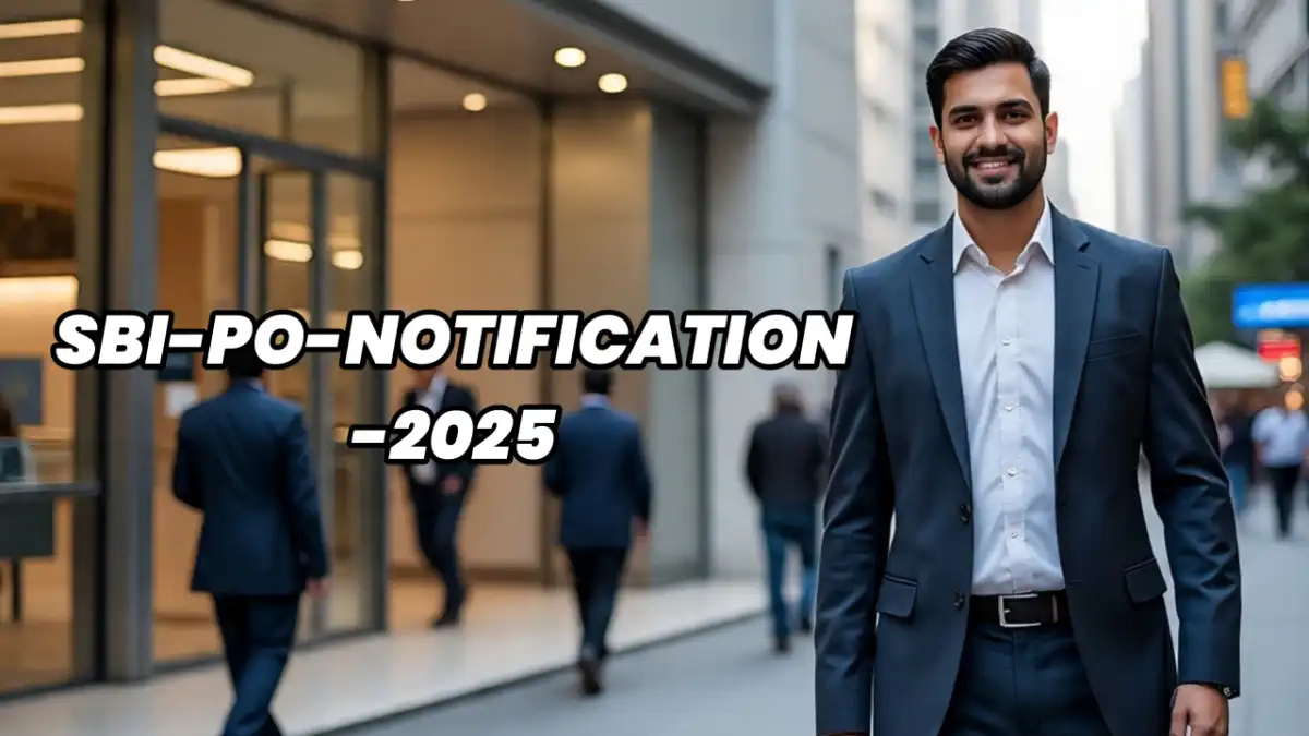 sbi po notification 2025